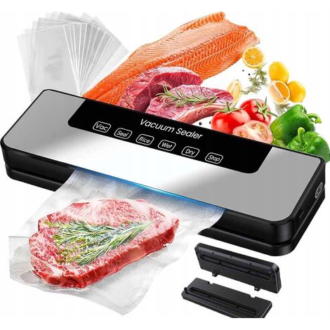 Scelleuse sous vide - La toute nouvelle machine d'emballage sous vide 120 W + 30 sacs sous vide (1/2)