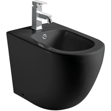 AQUORE 387042 GÉNOVA Bidé A Suelo BTW Compacto Negro Mate - ref: 387042 (1/2)