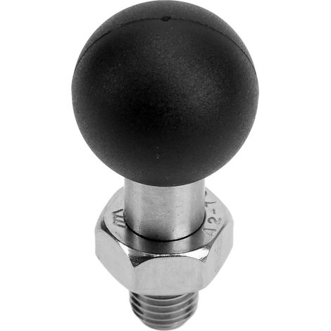 Rétroviseur Moto Support Rotule Fileté Droit Anti-Rouille Accessoire Universel M10x1.25 (1/5)