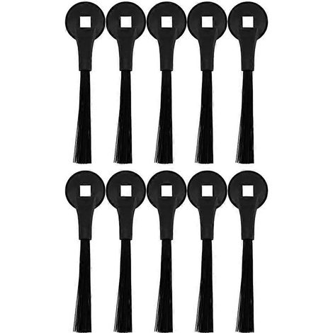 10er-Pack Seitenbürsten, kompatibel mit den Saugrobotern Shark iQ R101AE, RV1001AE und RV1000. Zubehör für Saugroboter.