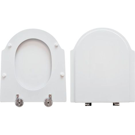 Copriwater Dolomite Zagara 2P Compatibile in Poliestere bianco