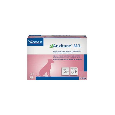 Virbac Dog Anxitane Medium/Large - Virbac Dog Anxitane Medium/Large - Confezione Da 30 Compresse (1/4)