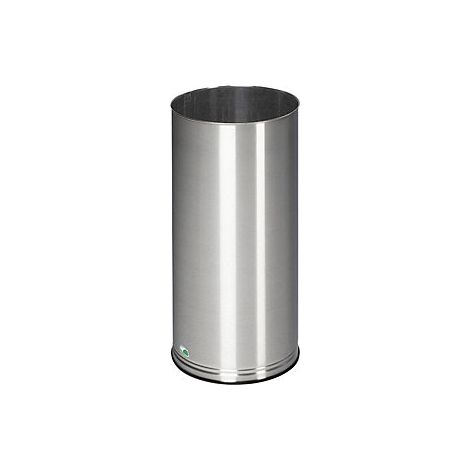 Paragüero  altura 610 mm  acero inoxidable  cepillado  chapa