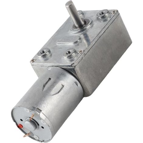 Moteur CC JSX1650-370 à vis sans fin 12 V 2 tr/min pour portes automatiques, mini-ascenseurs, treuil compact (1/5)