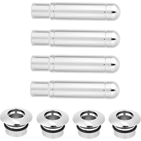 Garniture de bouton de serrure de porte en aluminium électrolytique pour Chevrolet Cruze Malibu (1/3)