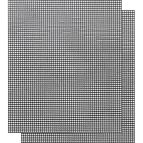 Tapis De Cuisson En Silicone Résistant À La Chaleur - Grille Pour Barbecue Et Grill - 40 X 33 Cm - 1 Pièce (1/5)