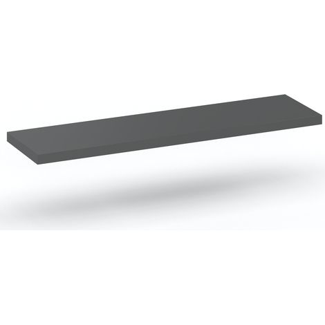 Loft Grau Hängendes Bücherregal 60 cm