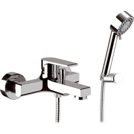 Monocomando vasca esterno con accessori linea artic rubinetteria mariani