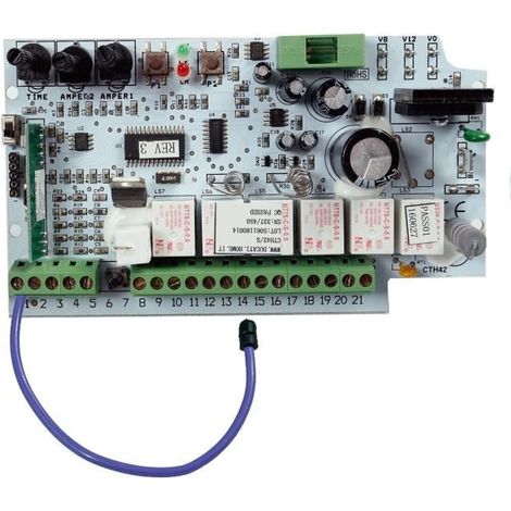 Carte électronique - Ducati - CTH42 - 12V - Ouverture piétonne - Compatible batterie secours