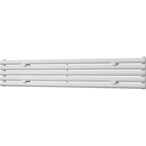 Omeara Axis - White Horizontal Radiator H290mm x W1600mm Single Panel (1/3)