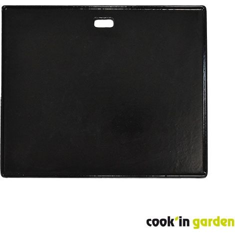 Plancha en fonte émaillée L 41,5 x l 37,8 cm (1/3)