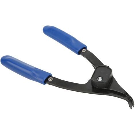 Alicates de anillo elástico ajustables de 6 pulgadas, herramientas universales de reparación automotriz de metal de 90 grados para uso interno y externo. (1/5)