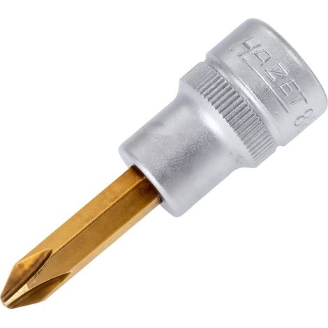Hazet Schraubendreher-Steckschlüsseleinsatz 3/8 (10 mm) Vierkant hohl, Kreuzschlitz Profil PH, SW PH2 (1/3)