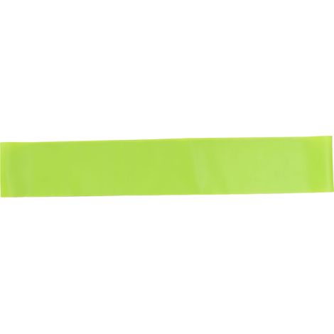 Bande d'exercice élastique fitness yoga, sangle d'entraînement résistante étirement, 600x50x0.35mm vert (1/5)