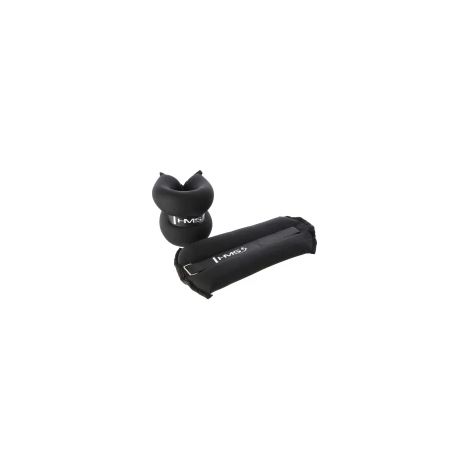 Gewichte für Arme und Beine 2 x 3 kg HMS OB06 SCHWARZ