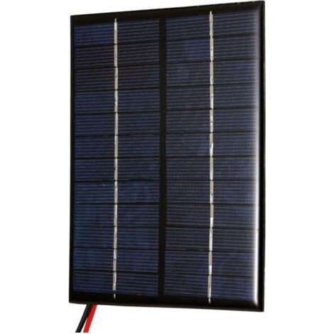PA AIPERQ 2W 12V Solarpanel mit Klemmen, polykristallines Silizium, DIY, IMPHERPORSH, tragbares Camping, kompatibel mit Gartenlampen, Straßenbeleuchtung (1/4)