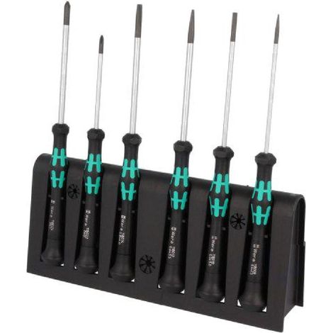 WERA - Kit- tournevis- Nbr.de pcs-6- Le jeu comprend- trepied. tournevis