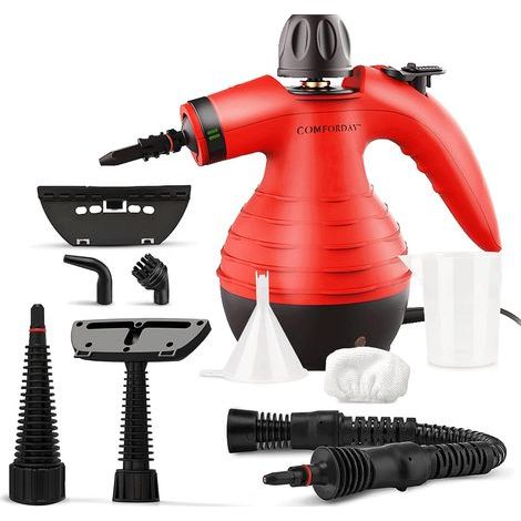 Steam Cleaner, 1050W, 350ml Tank, 9 Accessories, Multi-purpose, Indoor/Outdoor (1/5)