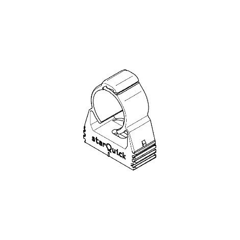 starQuick-Halterung für PG9-Rohre (14–16,5 mm) SQ-15 LGR 2146096 (1/2)