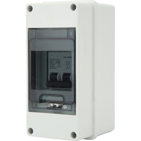 2-poliger Mini-Leistungsschalter DZ47Z 63 32A wasserdicht 4000A Abschaltvermögen Gleichstrom-Leistungsschalter 1000V (1/5)