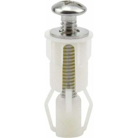 Vis D'expansion pour Couvercle de Toilette Fixation Abattant WC Vis pour Lunette Toilette Ensemble de Fixation Pièces de Rechange pour Couvercle de