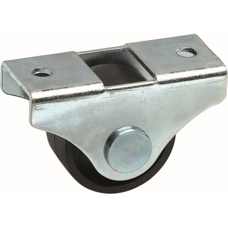 25 mm feste schwarze Möbelrolle SANS MARQUE