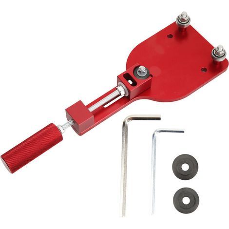 Coupe-filtre à huile en alliage de zinc haute efficacité 77750 facile à utiliser pour une plage de coupe de filtre de 2 à 3/8 po à 5 po rouge (1/5)