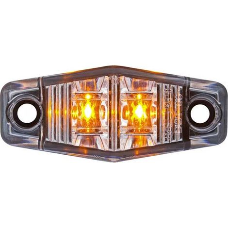2 Piranha LED side marker lights for trucks, 12-24V signal lights, Amazon eBay (1/5)