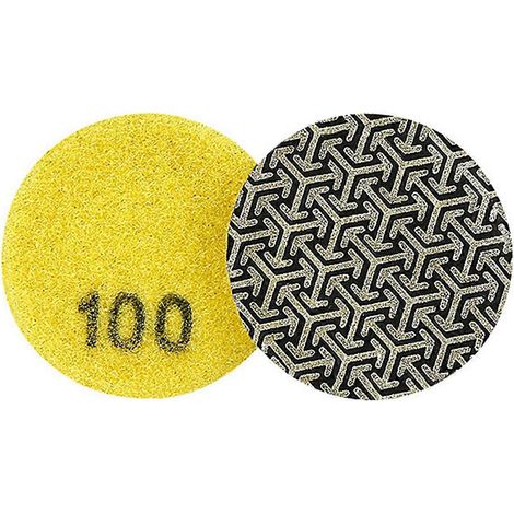 50 mm (2 Zoll) P100 galvanisiertes Diamantpolierpad (1/5)