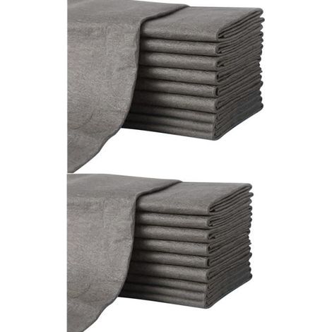 20Pcs Chiffon de Nettoyage Magique,Chiffons de Nettoyage Réutilisables,Chiffons Nettoyage Sans Traces, Sèche Rapidement et Absorbant (1/4)