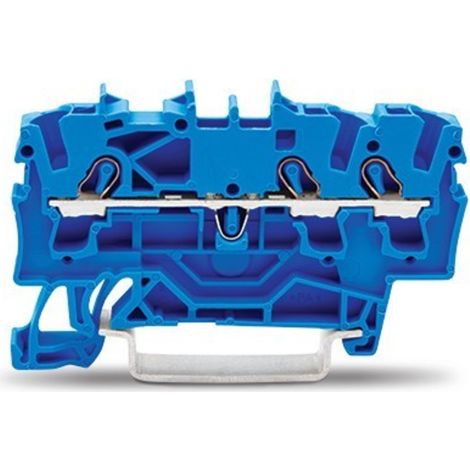 WAGO 2002-1304 3-L-FV-Durchgangsklemme blau-'1054347' (1/5)