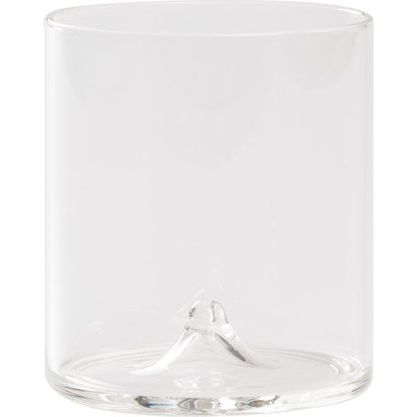 Discobolo Tumbler Set 4 Verres En Verre Borosilicate Soufflé À La Main Transparent 34,5 Cl Design Élégant Pour Table Formelle Et Quotidienne (1/3)