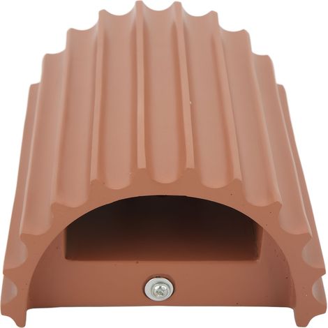 Applique murale moderne et minimaliste en résine orange avec ampoule G9, idéale pour le salon ou le hall d'entrée. (1/5)