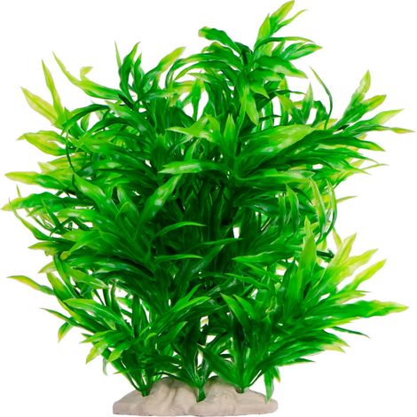 Planta artificial, alta, frondosa, decoración para acuario, decoración para acuario (1/5)