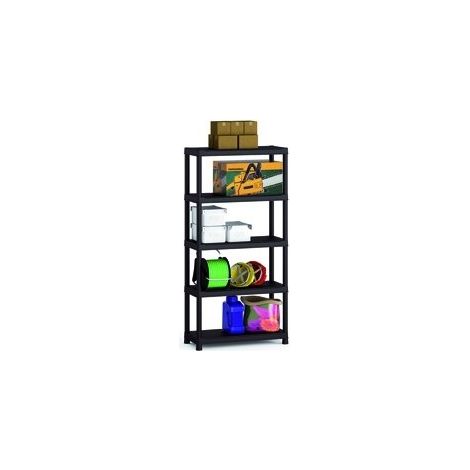 Etagere 5 tablettes resine ref 9980bk