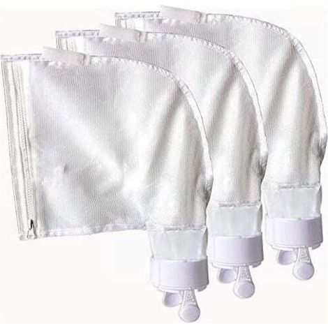 Lot de 3 Sacs de Rechange avec Fermeture Éclair Compatibles Polaris 280 480 en Nylon Multifonction (1/4)