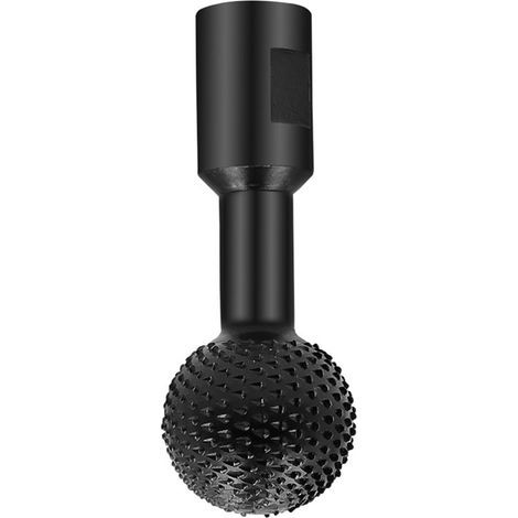 Tête de meulage sphérique pour meuleuse d'angle, fraise rotative sphérique pour sculpture sur bois, interface en acier au carbone 10 mm pour type 100 (1/5)