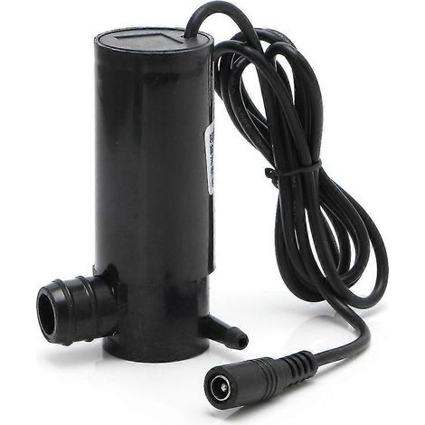 Pompe submersible 12 V CC 36 W, longueur 10 m, capacité 400 L/heure, convient pour le lavage de voitures, la baignade, les fontaines et autres applications. (1/5)