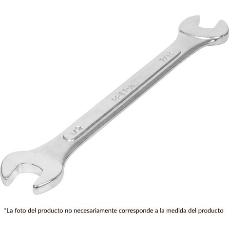 Llave fija de 2 bocas - 8x9 mm - 140 mm