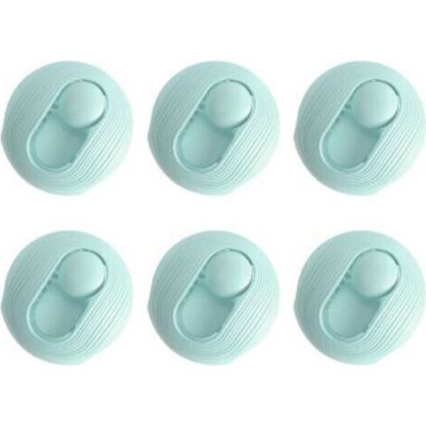 Housse de couette anti-course sans aiguille de sécurité domestique boucle invisible 6 pack (vert menthe)
