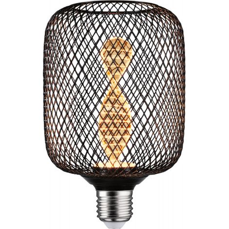 Metallic Glow ampoule LED doré métal noir (1/5)