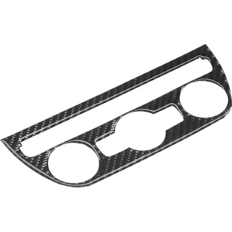 Embellecedor de fibra de carbono para panel de control de aire acondicionado de vehículos, cubierta de aire acondicionado para vehículos, adaptación de vehículos (1/5)
