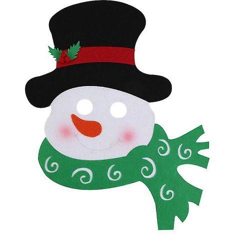 1 masque amusant pour Noël (1/3)