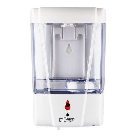 Distributeur de Gel Hydroalcoolique Mural - Stock en France - Distributeur de Savon Automatique sans Contact 700 ML pour Salles de Bains, Toilettes (1/3)