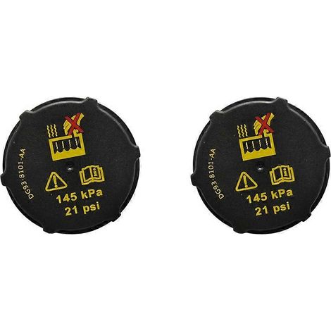 Bouchon de réservoir de récupération de liquide de refroidissement DG93-8101-AA 5193938, compatible avec les modèles Ford Transit V348 V362, Ford Focus, Ford Everest et Fusion 2013-2015. (1/5)