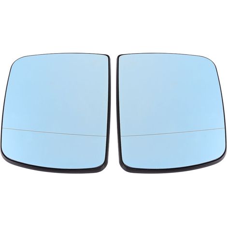 Espejo retrovisor exterior para coche resistente a los arañazos – Cristal de repuesto de alta resistencia, a prueba de polvo, universal, juego de 2