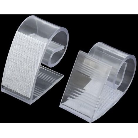 Bardusch-– 8 clips plinthe banquet – pour table épaisse ≤2 cm – mariage/banquet – fixation invisible/solide
