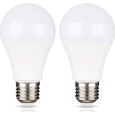 E27 9 W 12 V LED Kaltweiß 6500 K für Camping, 75 W Halogen-Äquivalent, AC DC 12 Volt 24 Volt E27 LED-Glühbirne für Solarpanel/Garage/Garten, nicht dimmbar, 2er-Pack [Energieklasse A+] (1/5)