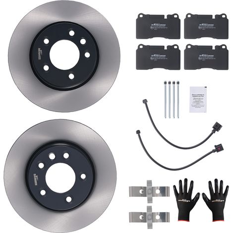 Front Brake Discs and Pads for VW Touareg 7LA/7P5 2002-2014 95535140140