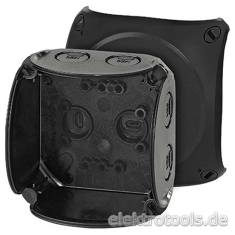 HENSEL KABELABZWEIGKASTEN BIS 2,5 O.KLEMME SW KF 0200 B 4012591121701